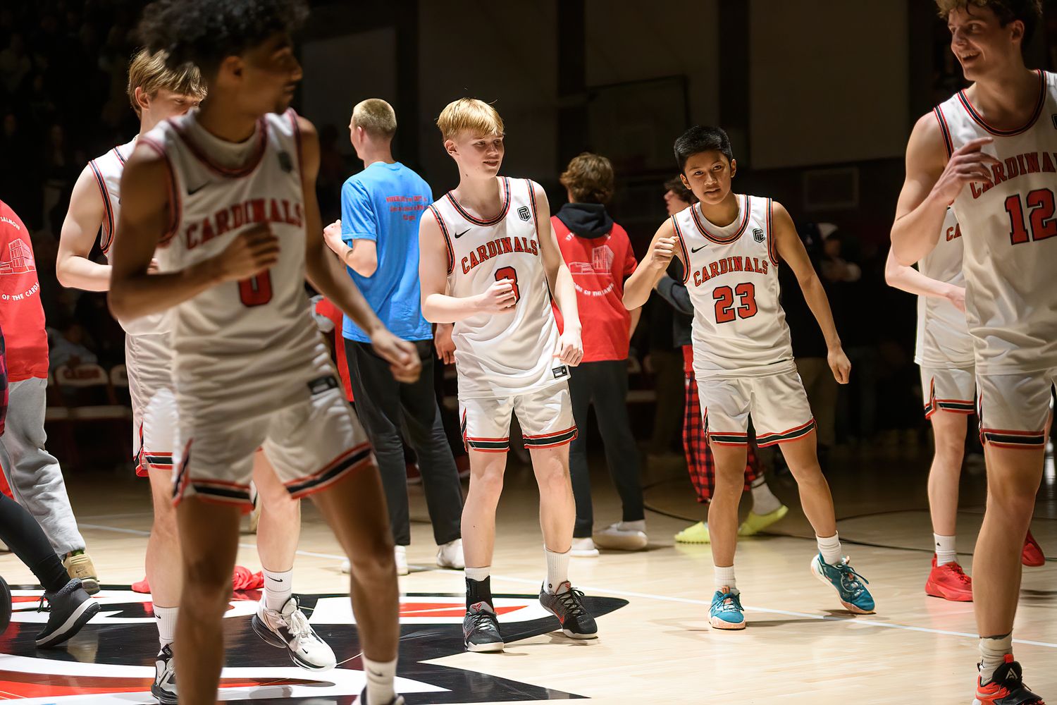 1 Lincoln vs Cleveland boys basketball 6A Oregon second round March 4 2023 Ken Waz 82